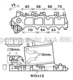 AVA QUALITY COOLING vw4376 -  Интеркулер